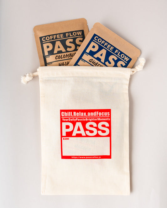 PASS COFFEE Drawstring Bag
