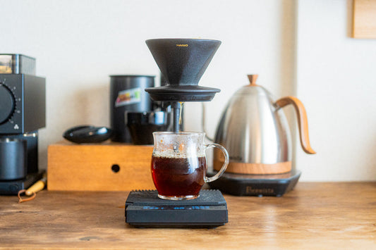 いつもの浅煎りレシピ（PASS COFFEEの豆で淹れる場合）