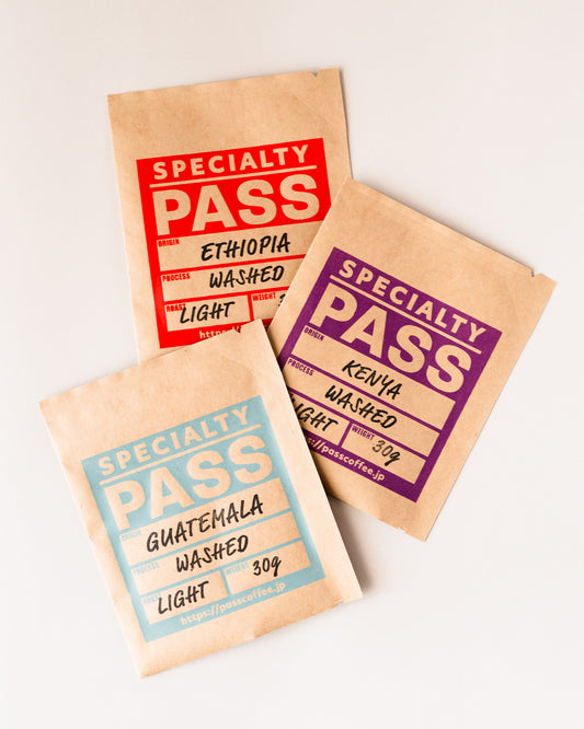 PASS COFFEE Tasting Set (15g x 3 types)