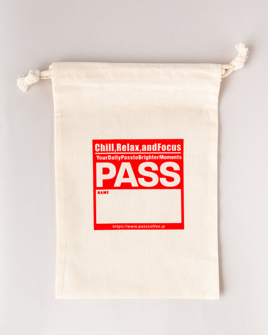 PASS COFFEEの巾着