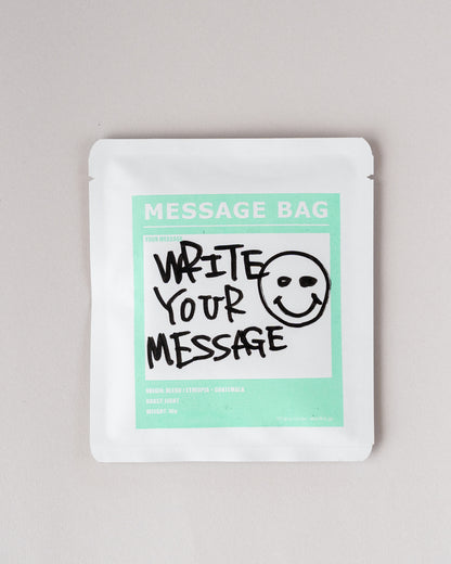 メッセージドリップバッグ