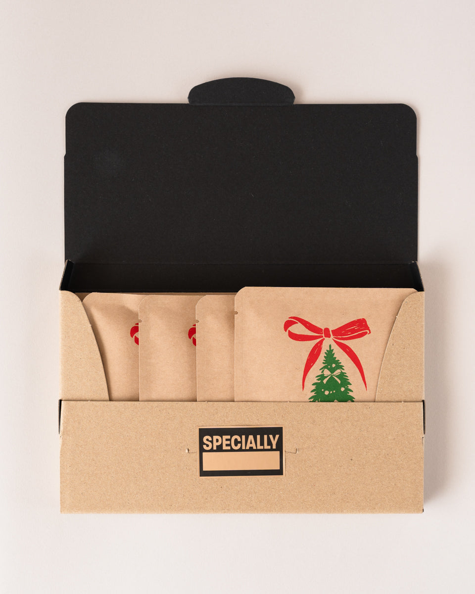 コーヒーが選べる クリスマス限定ドリップバッグ ギフトボックス（5個入り）