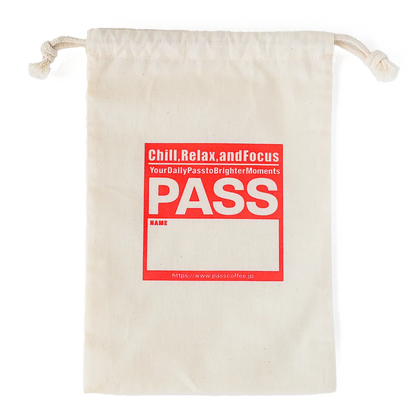 PASS COFFEE Drawstring Bag